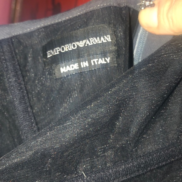 Armani strapless silk dress new size 6! - Picture 6 of 7